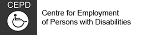 Logo of CEPD, Centre for Employment of Persons with Disabilities